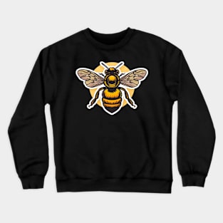 Honey Bee Logo Crewneck Sweatshirt